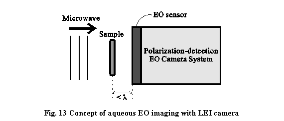 テキスト ボックス:  

Fig. 13 Concept of aqueous EO imaging with LEI camera
